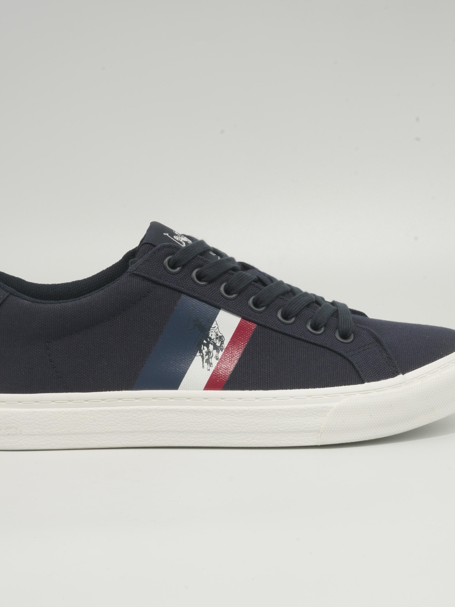 Men Costa Glb 6Fx Striped Lace-Up Ankle Sneakers