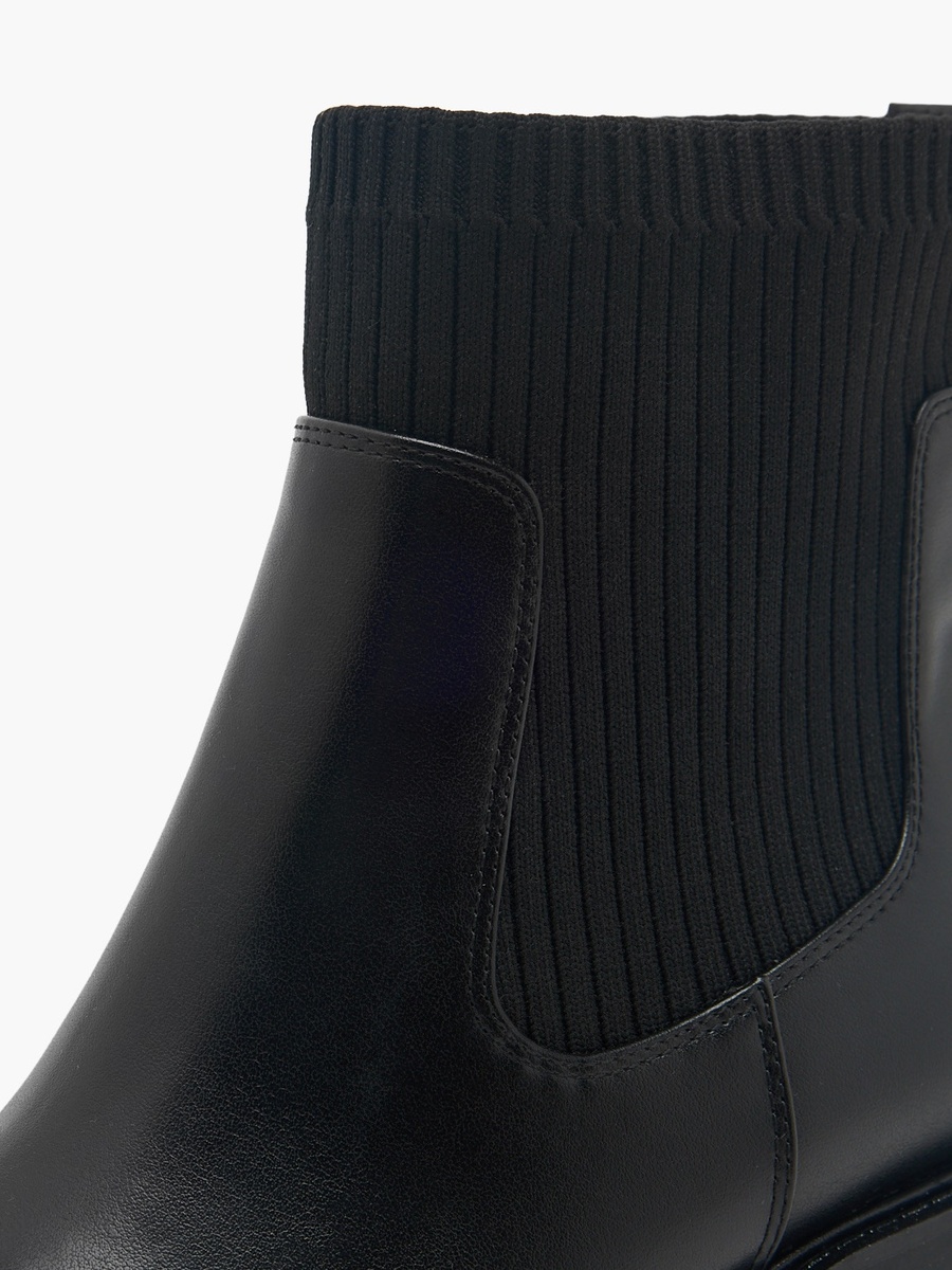 Women Block Heel Ankle Boots