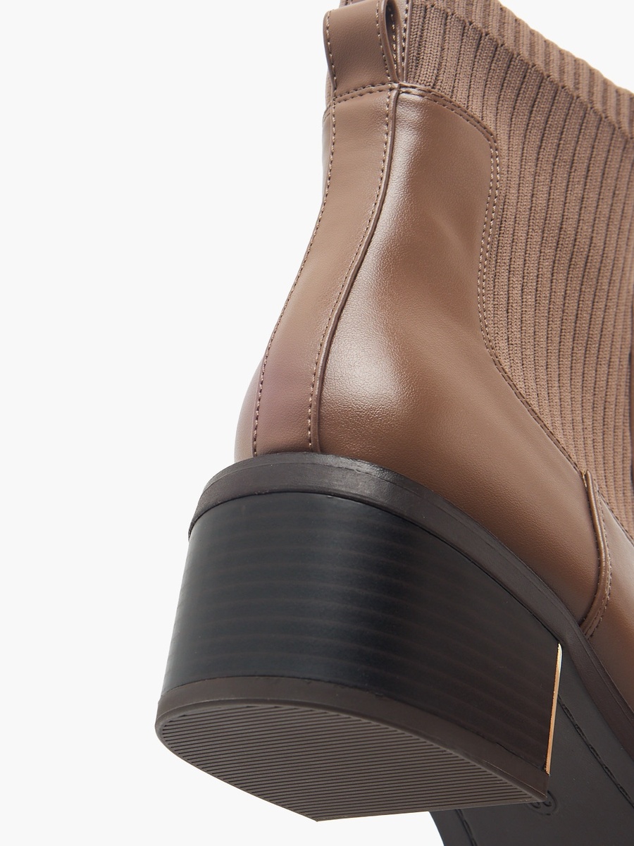 Women Block Heel Ankle Boots