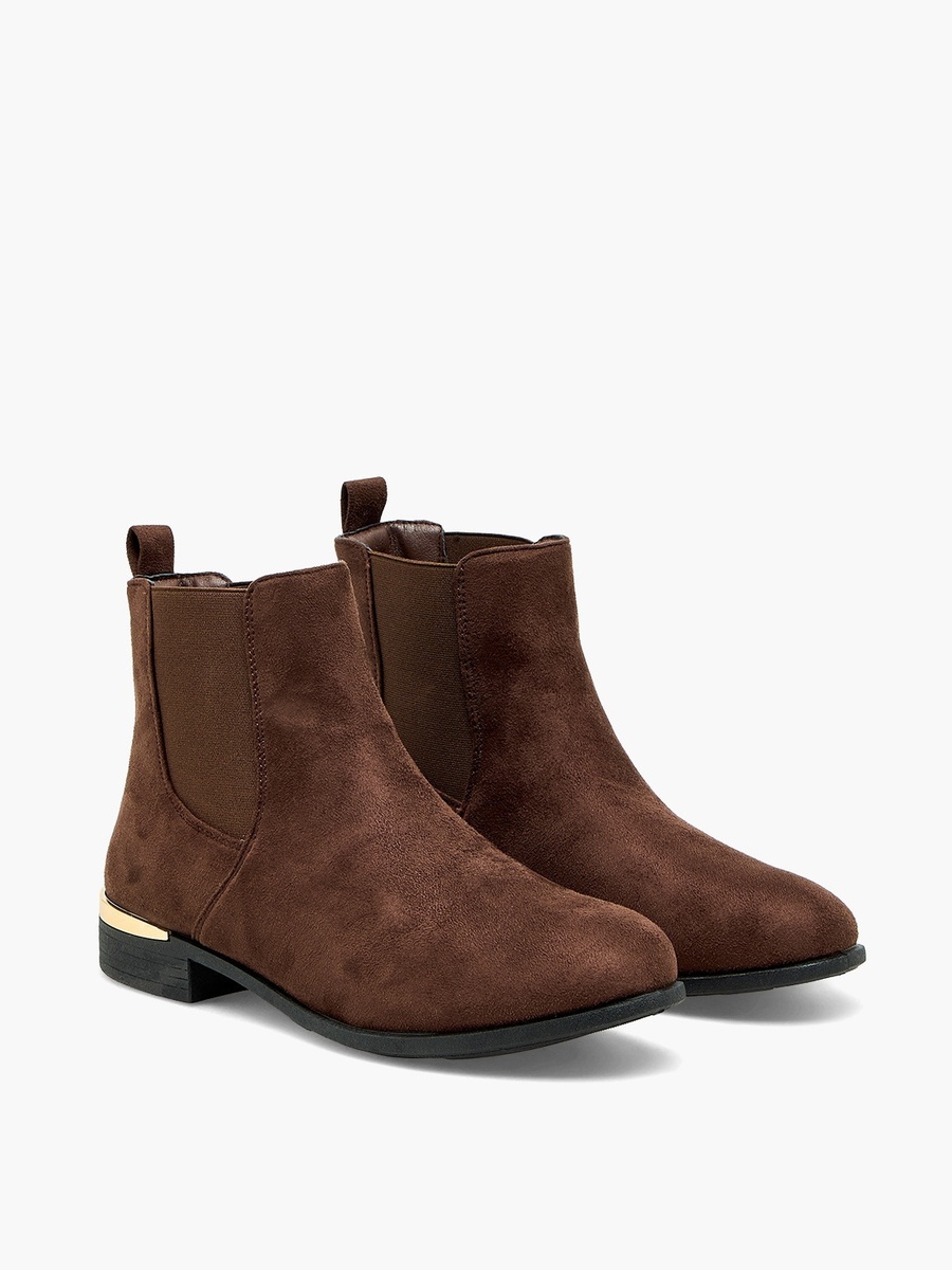 Women Suede Ankle Boots