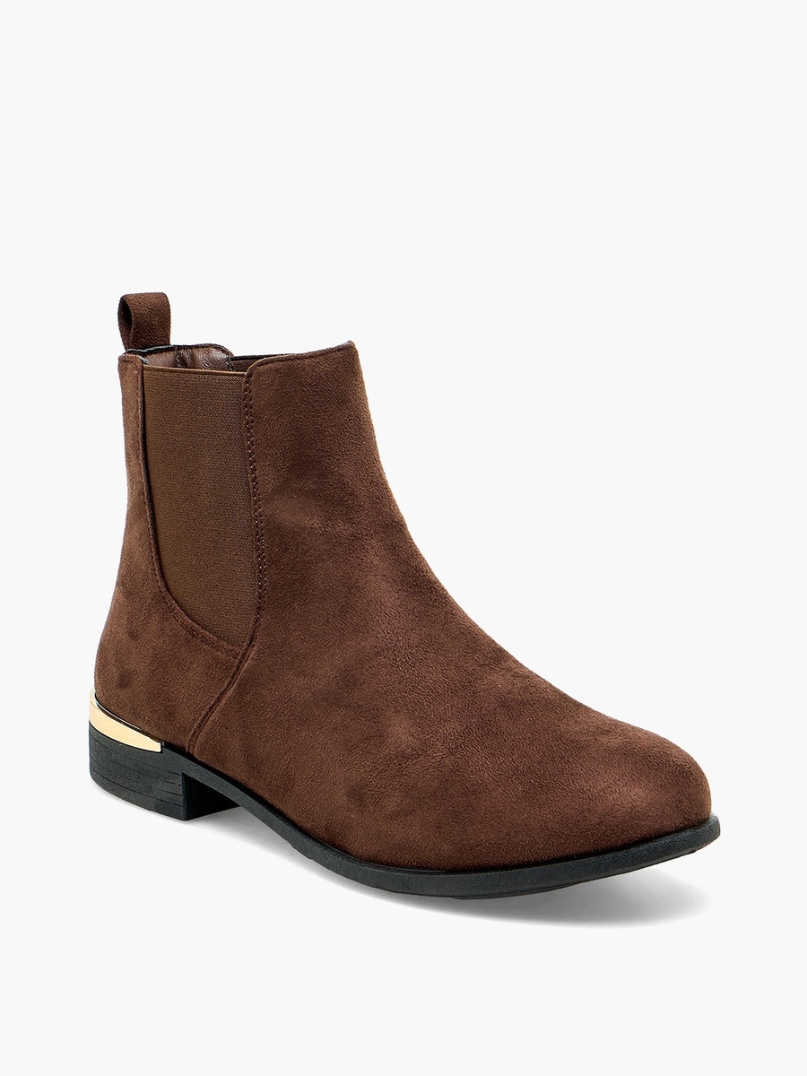 Women Suede Ankle Boots