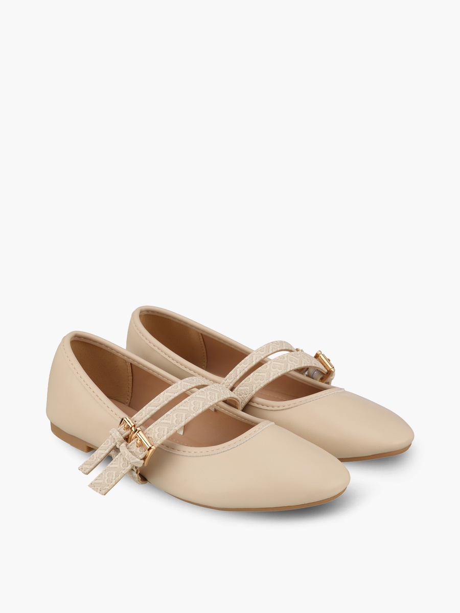 Women Double Strap Mary Jane Shoes