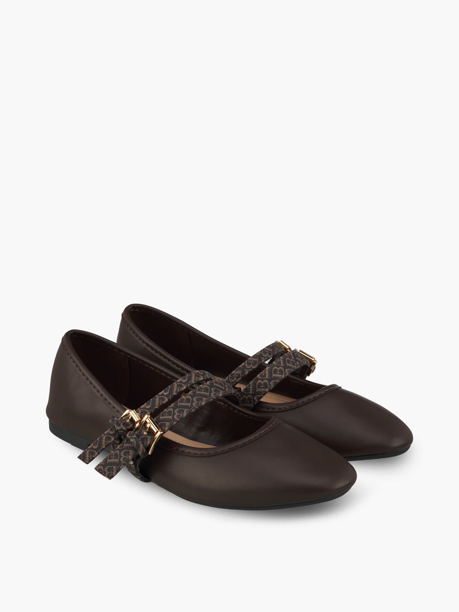 Women Double Strap Mary Jane Shoes