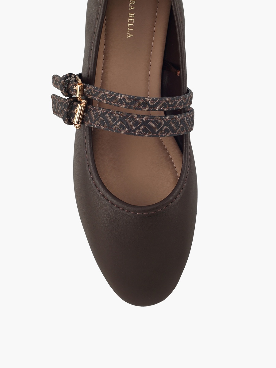 Women Double Strap Mary Jane Shoes