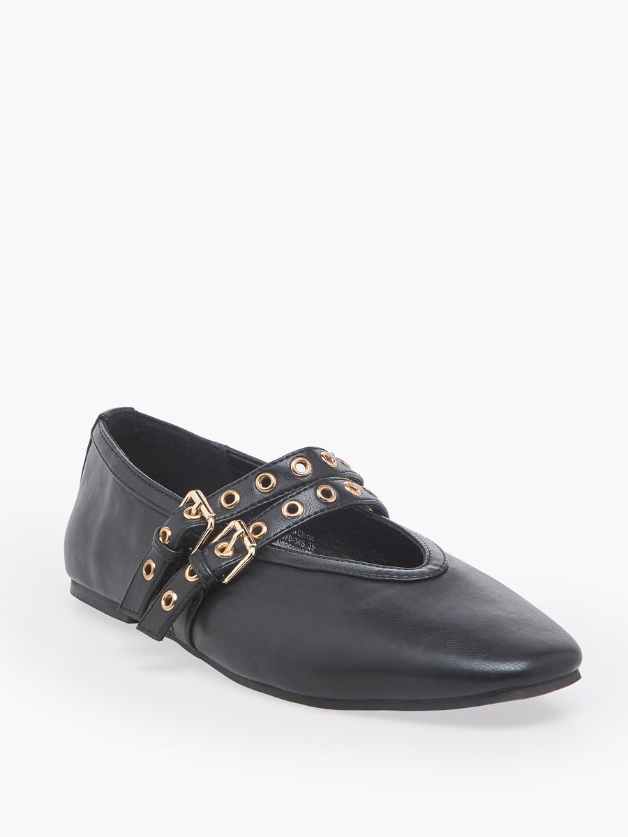 Women Rivets Mary Jane Shoes