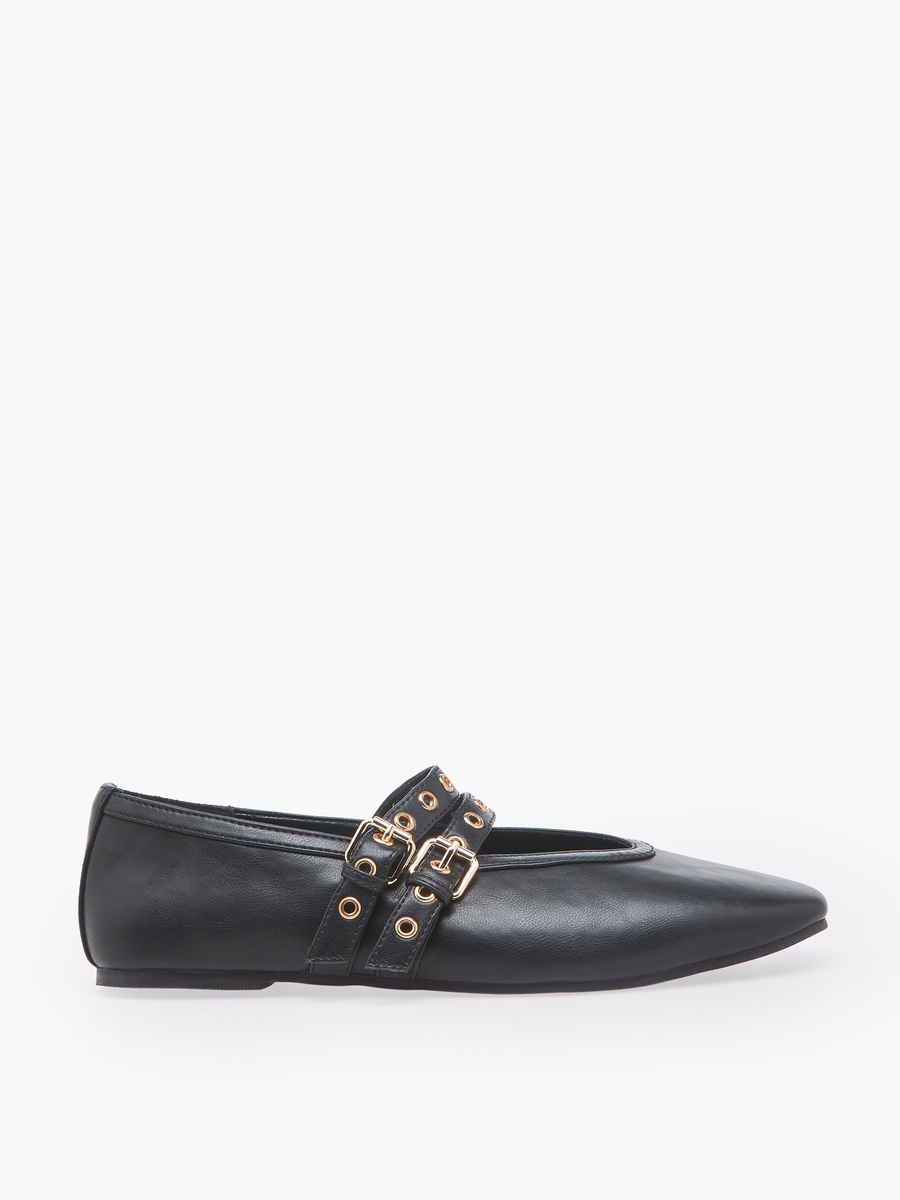 Women Rivets Mary Jane Shoes