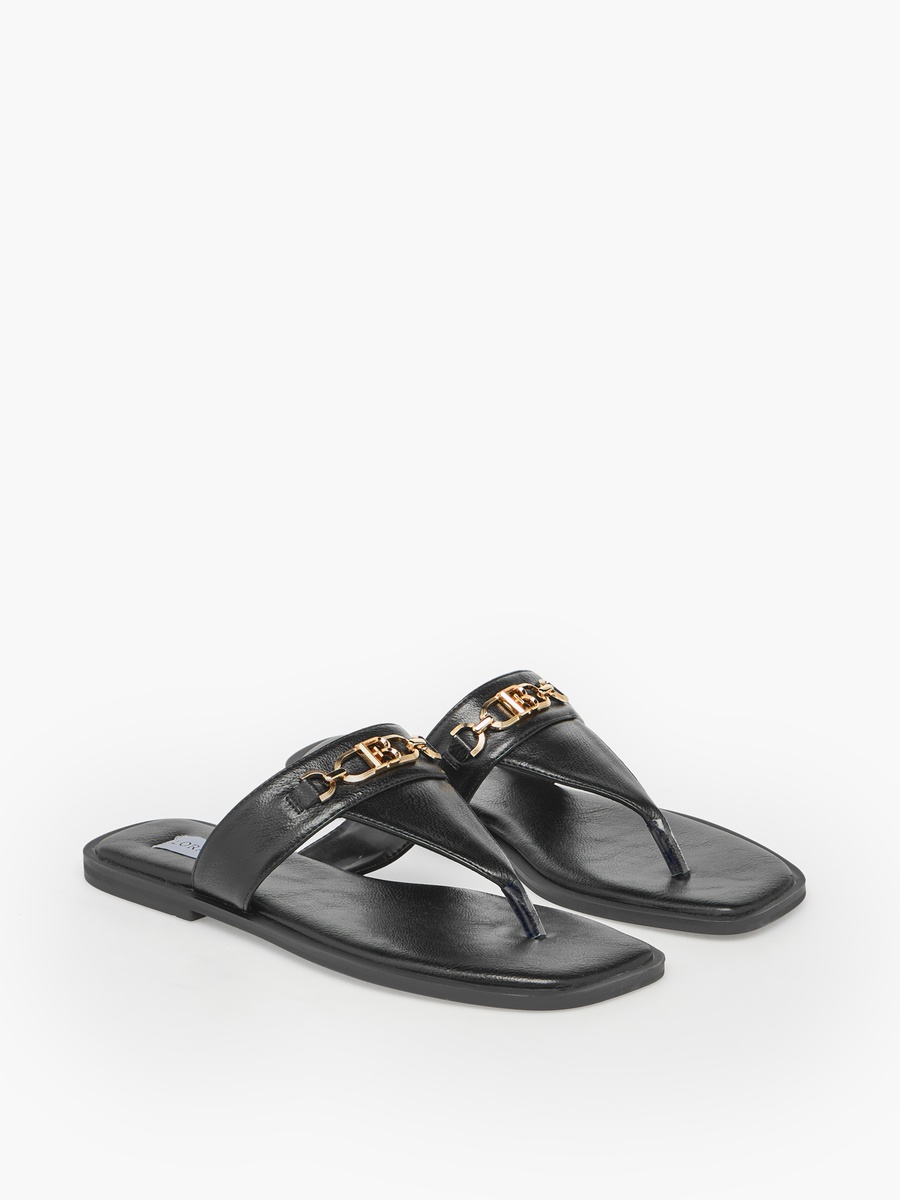 Women Buckle Accent Sandals