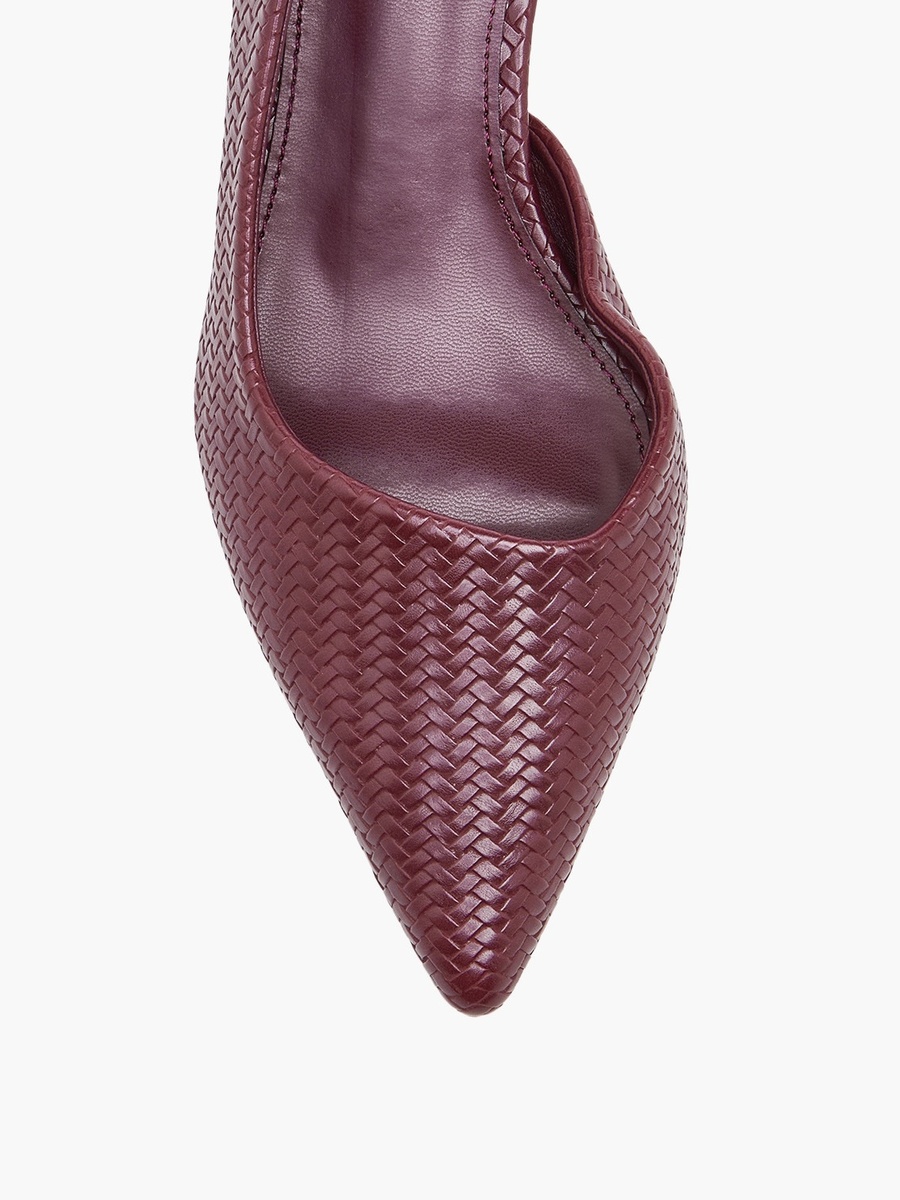 Women Kitten Heel Slingback Shoes