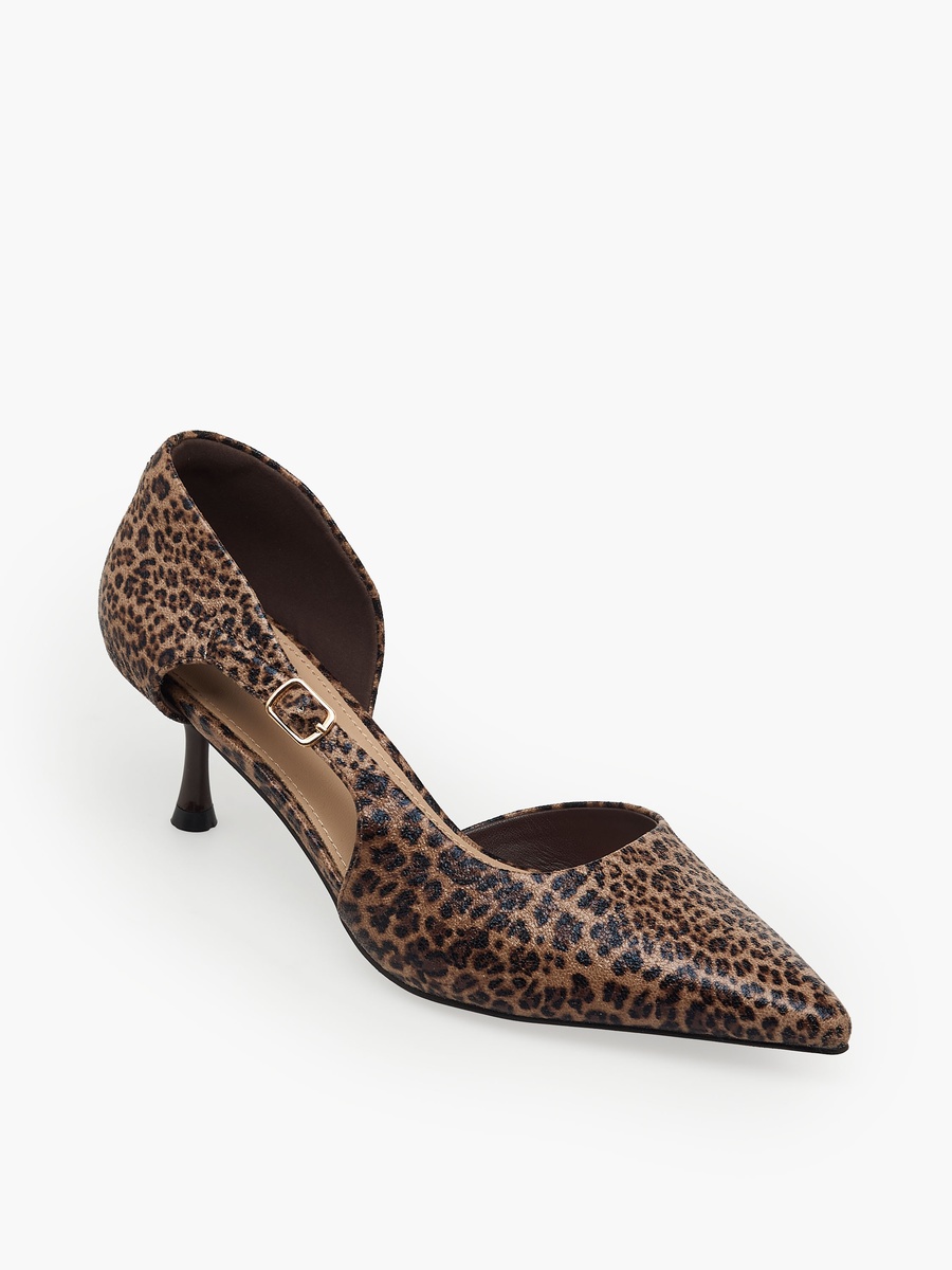 Women Pointed Toe Stiletto Heel DOrsay