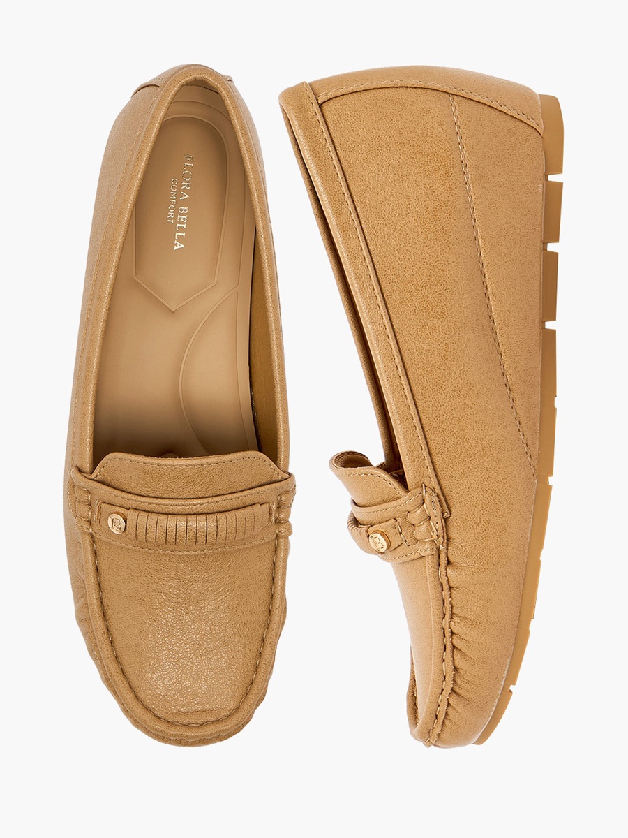 Women Metallic Accent Loafers