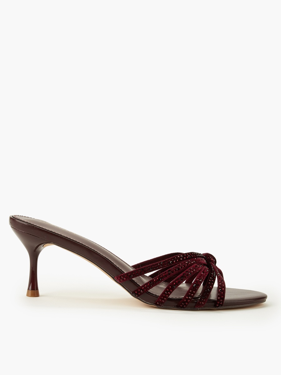Women Embellished Heeled Sandals