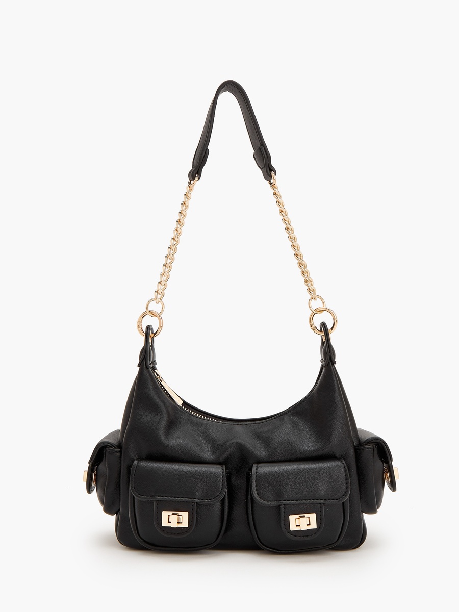 Textured Tote Bag With Adjustable Strap