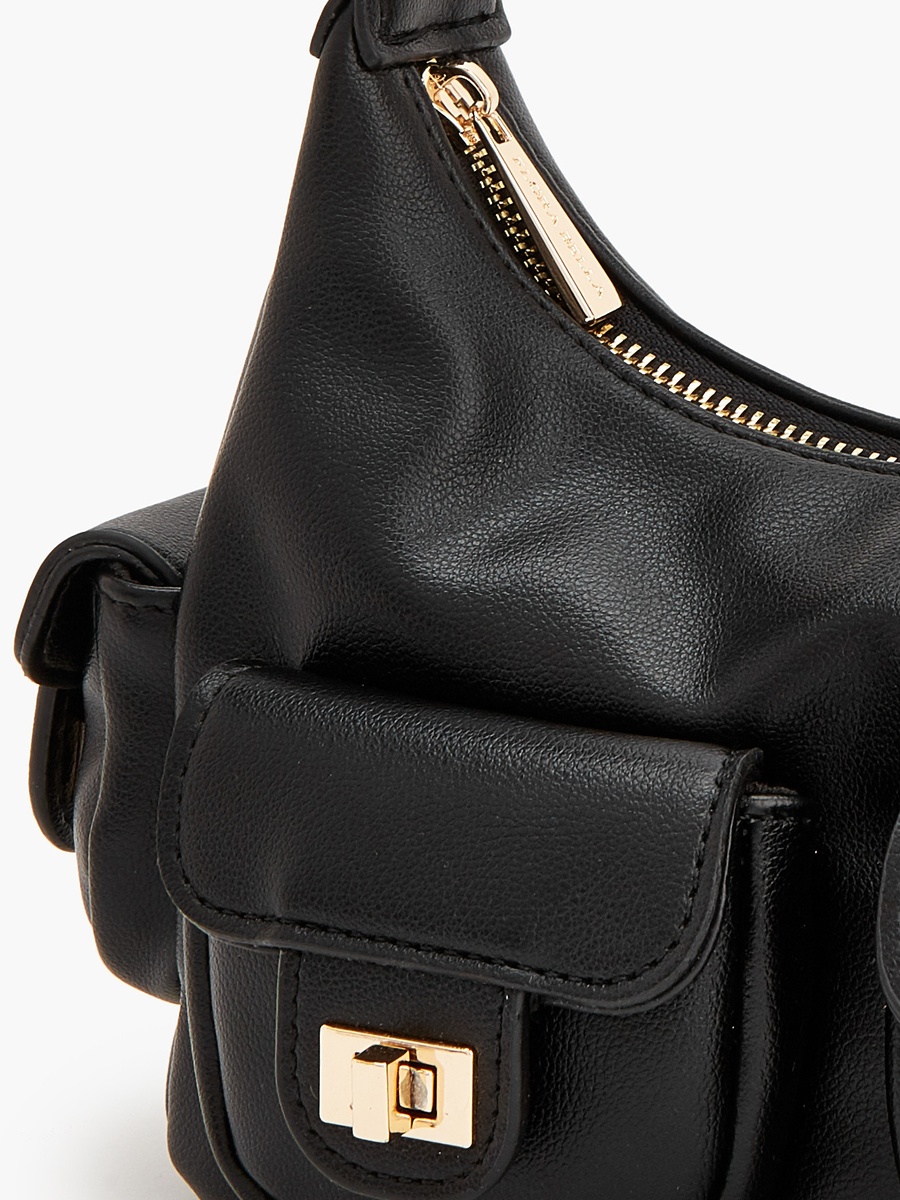 Textured Tote Bag With Adjustable Strap