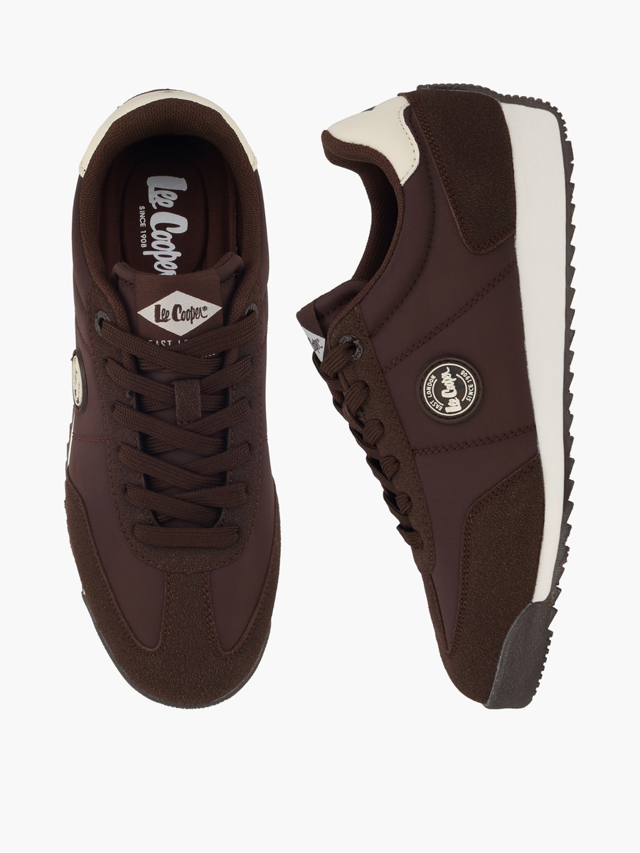 Women Panelled Lace-Up Ankle Sneakers