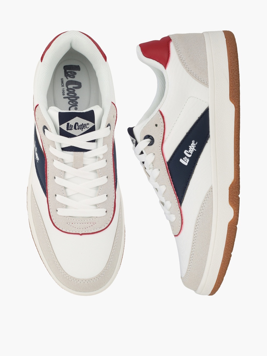 Women Colourblock Lace-Up Ankle Sneakers