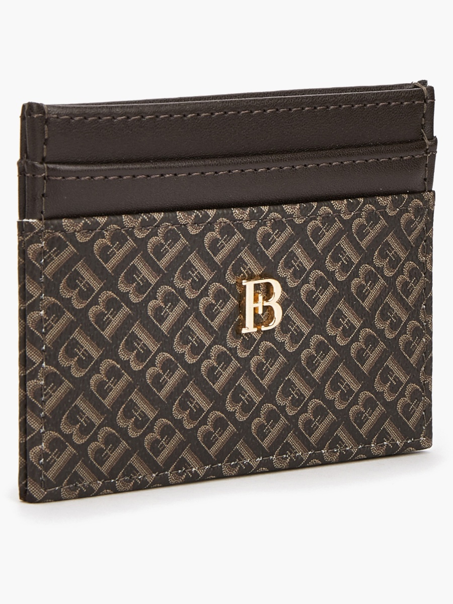 Monogram Print Card Holder