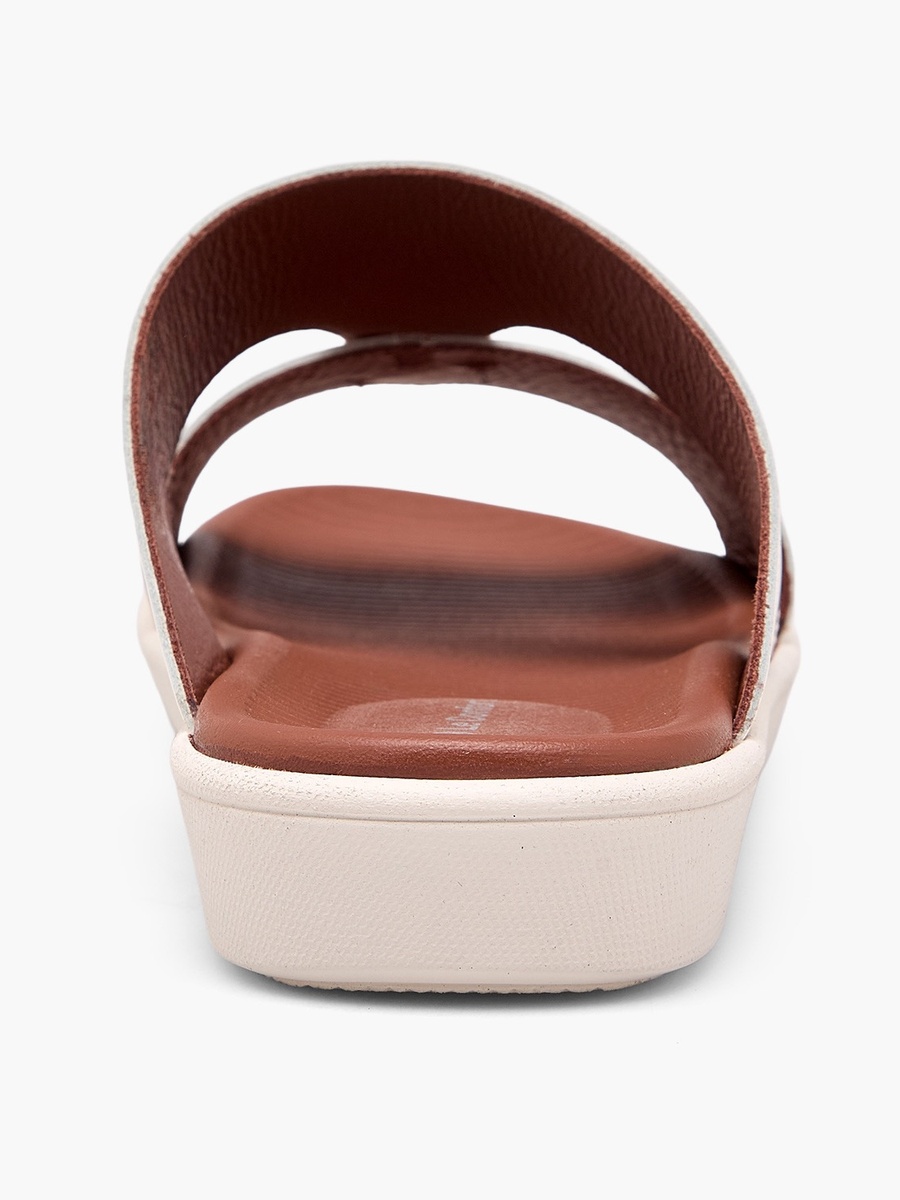 Men Solid Leather Arabic Sandals