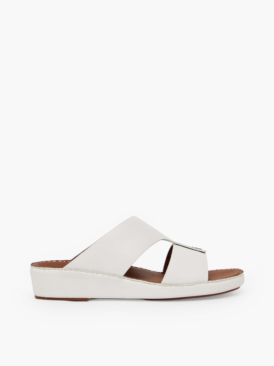 Men Leather Slip-On Arabic Sandals