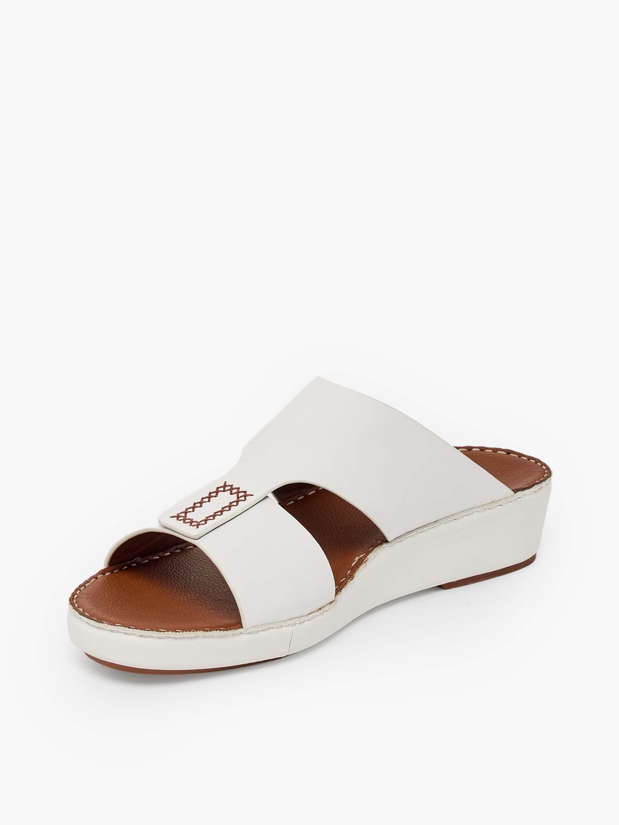 Men Leather Slip-On Arabic Sandals