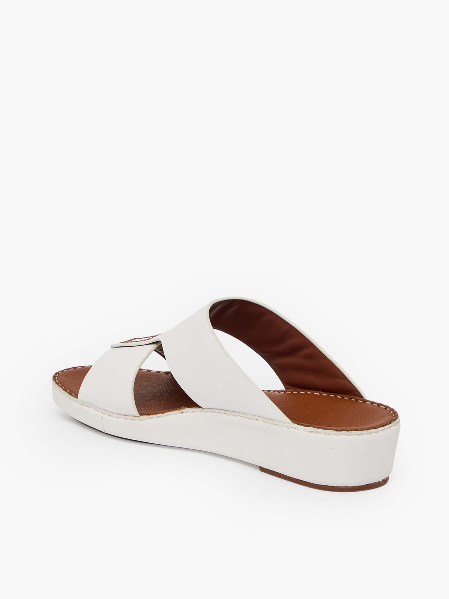 Men Leather Slip-On Arabic Sandals