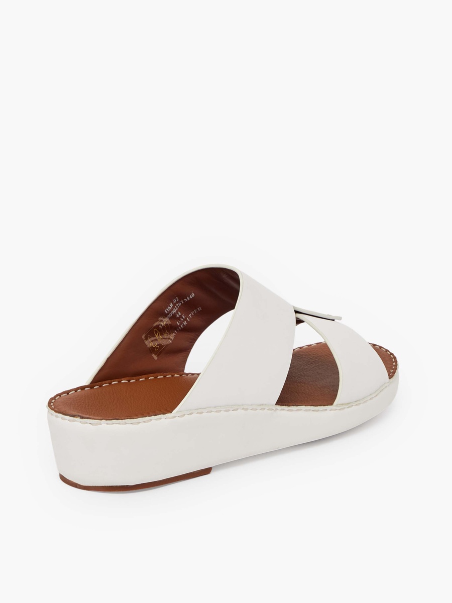 Men Leather Slip-On Arabic Sandals