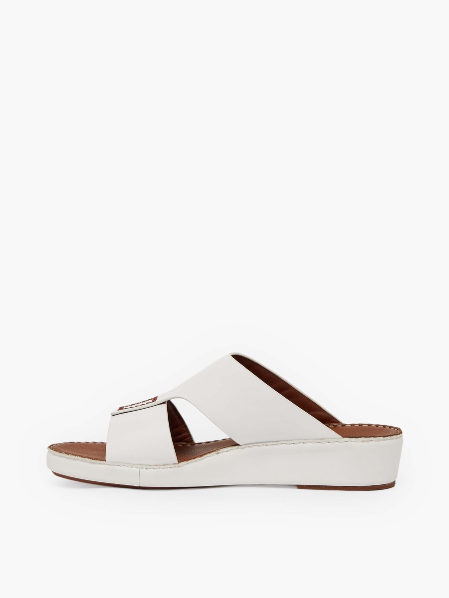 Men Leather Slip-On Arabic Sandals