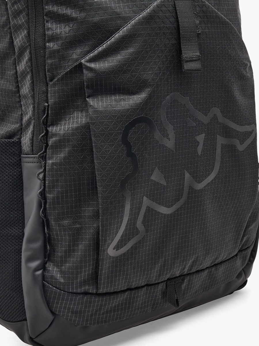 Logo Print Backpack With Laptop Compartment - 32X48X15 Cm