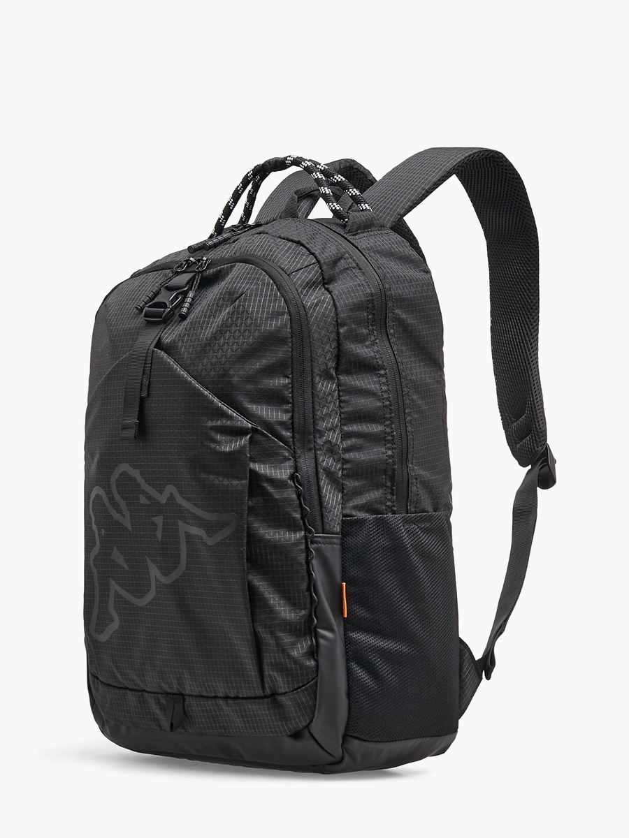 Logo Print Backpack With Laptop Compartment - 32X48X15 Cm