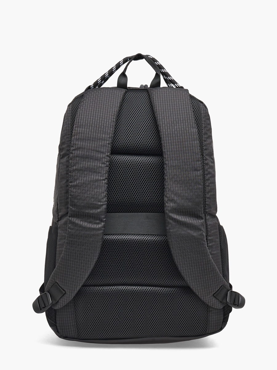 Logo Print Backpack With Laptop Compartment - 32X48X15 Cm