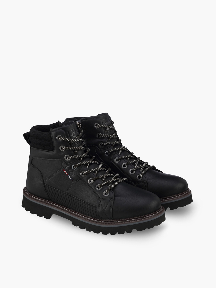 Men Lace-Up Ankle Boots