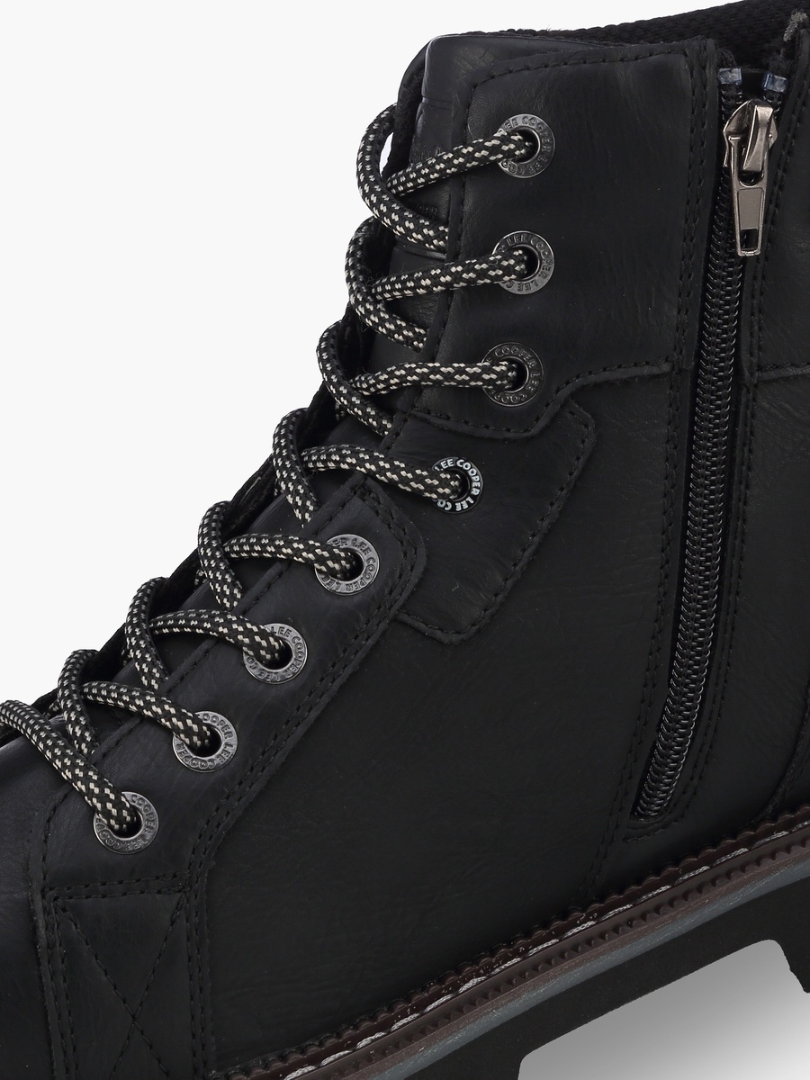Men Lace-Up Ankle Boots