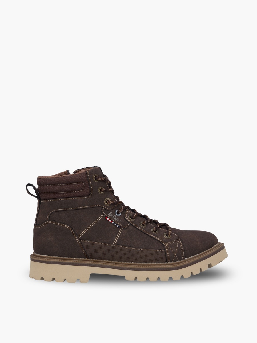 Men Lace-Up Ankle Boots