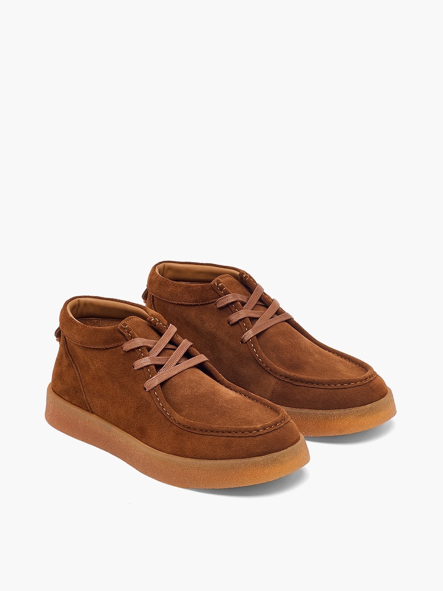 Men Lace-Up Ankle Boots