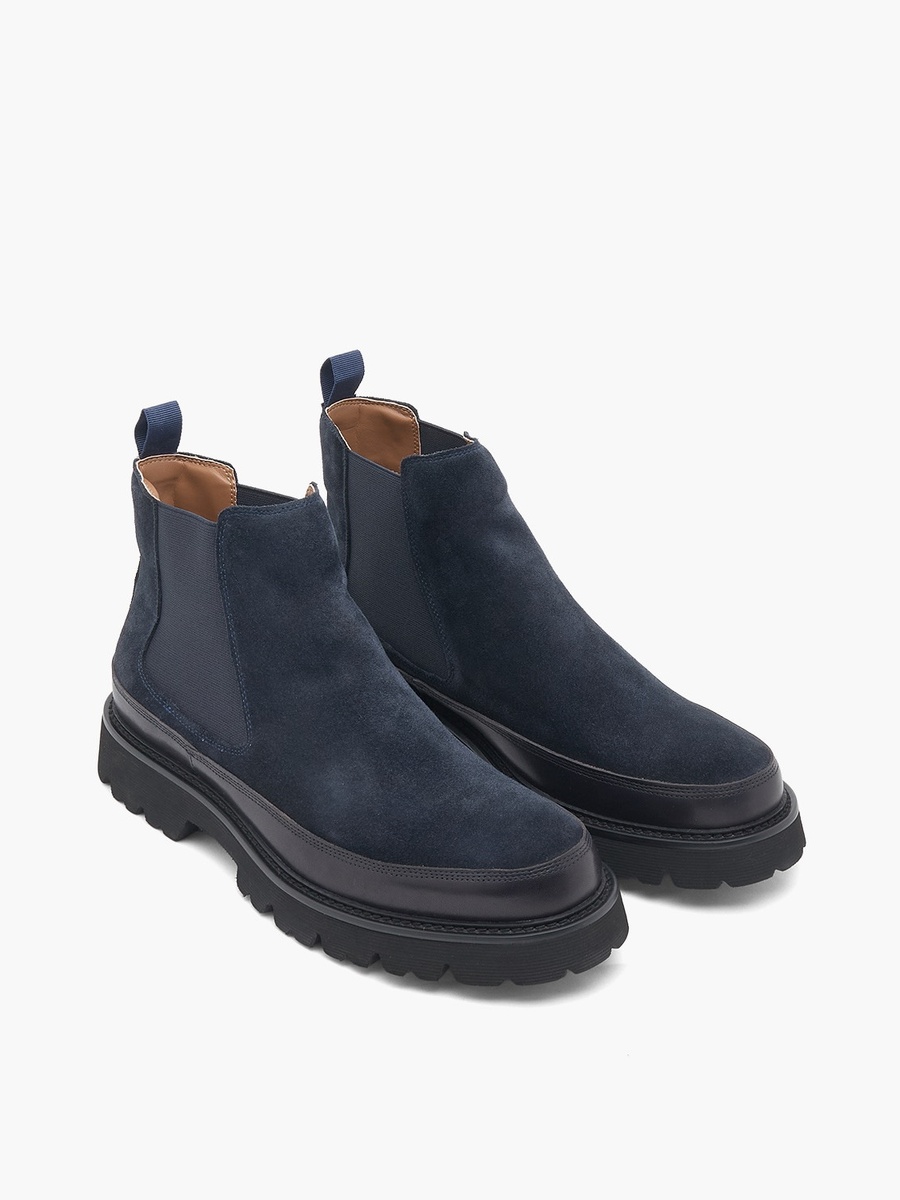 Men Slip-On Ankle Boots