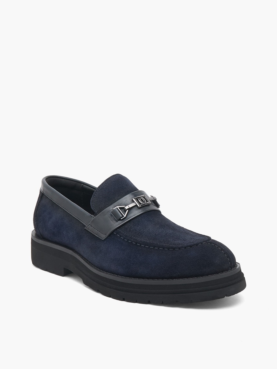 Men Slip-On Leather Loafers