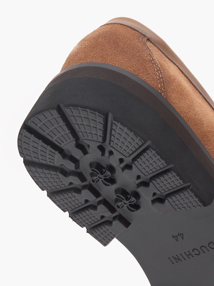 Men Slip-On Leather Loafers