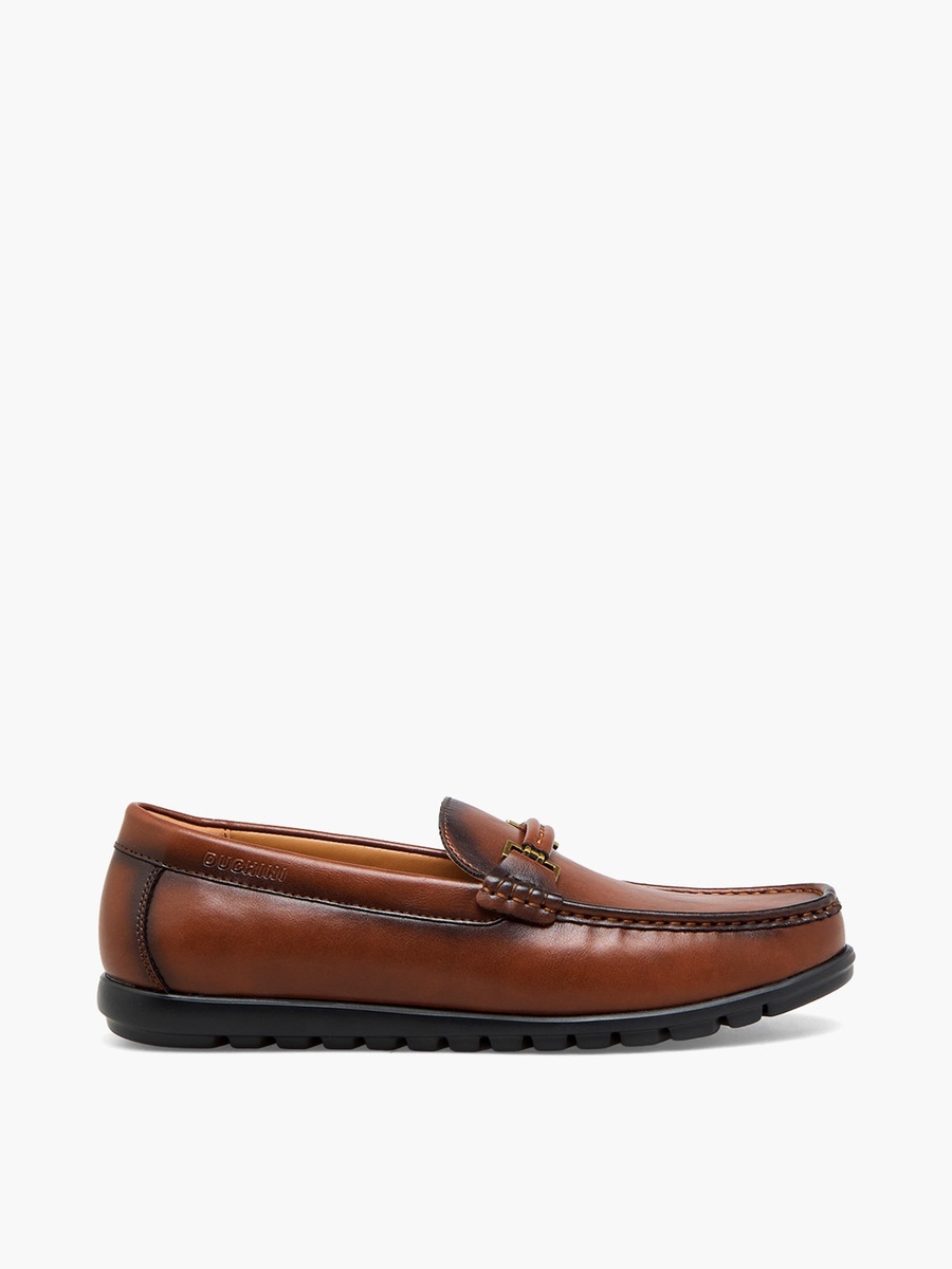 Men Metallic Accent Loafer