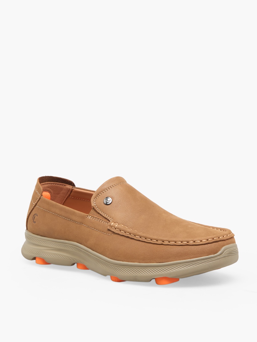 Men Slip-On Leather Loafers