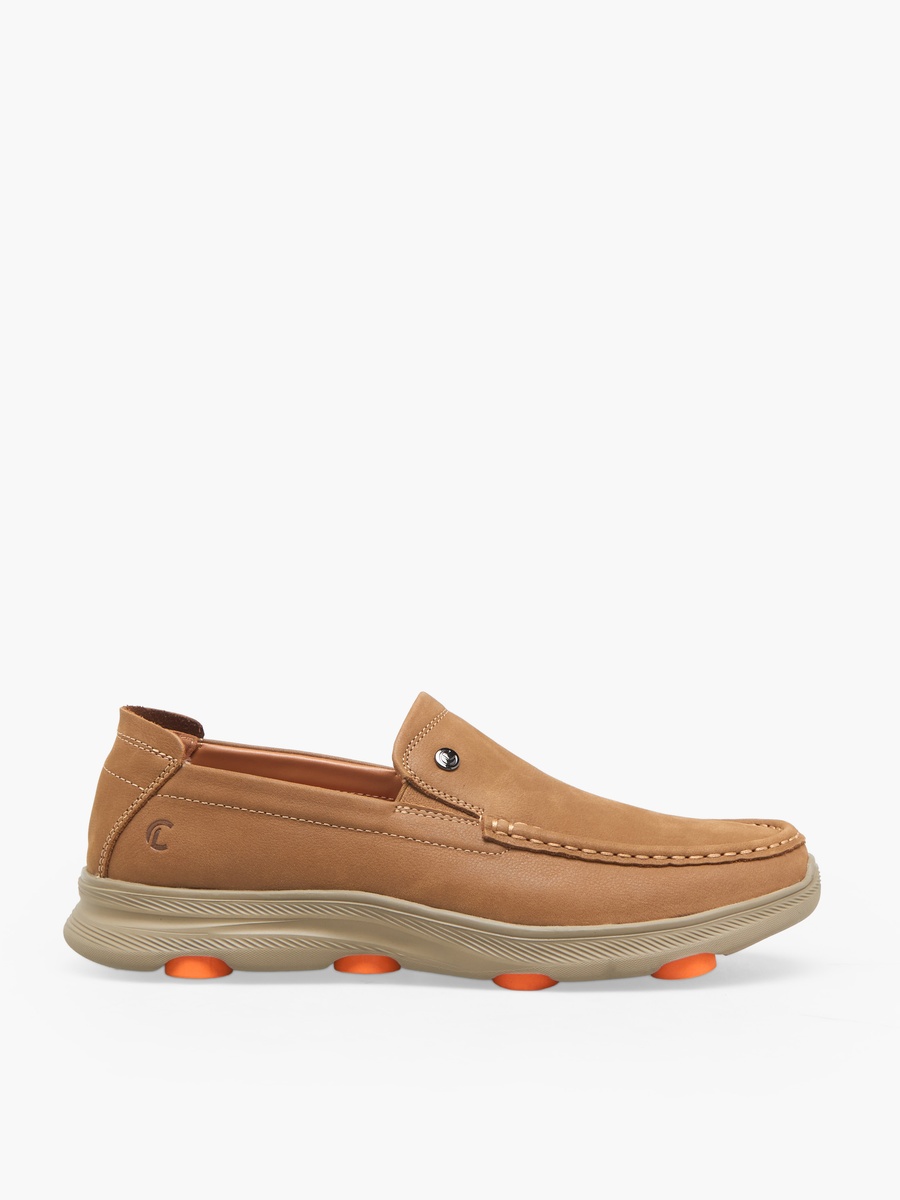 Men Slip-On Leather Loafers