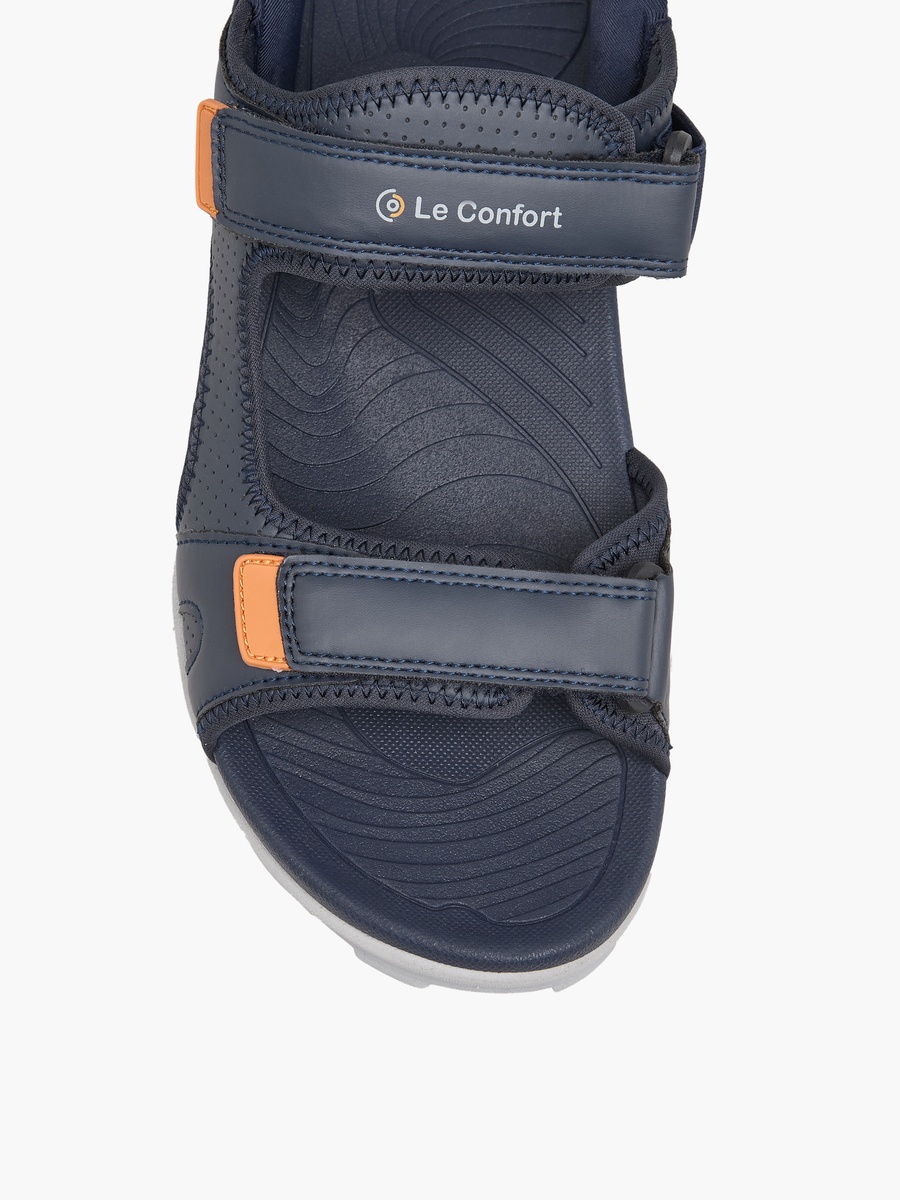 Men Double Strap Hook and Loop Sandals
