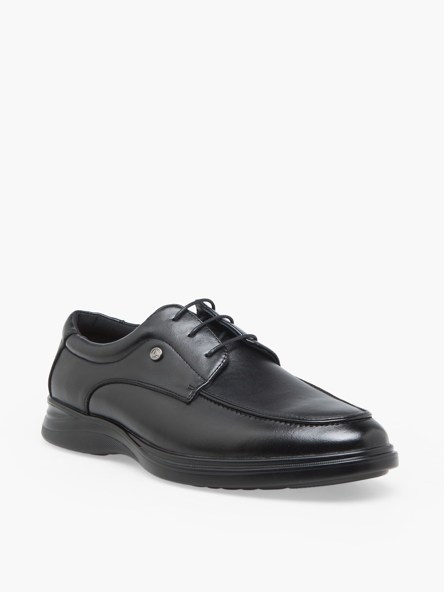 Men Lace-Up Derby Shoes