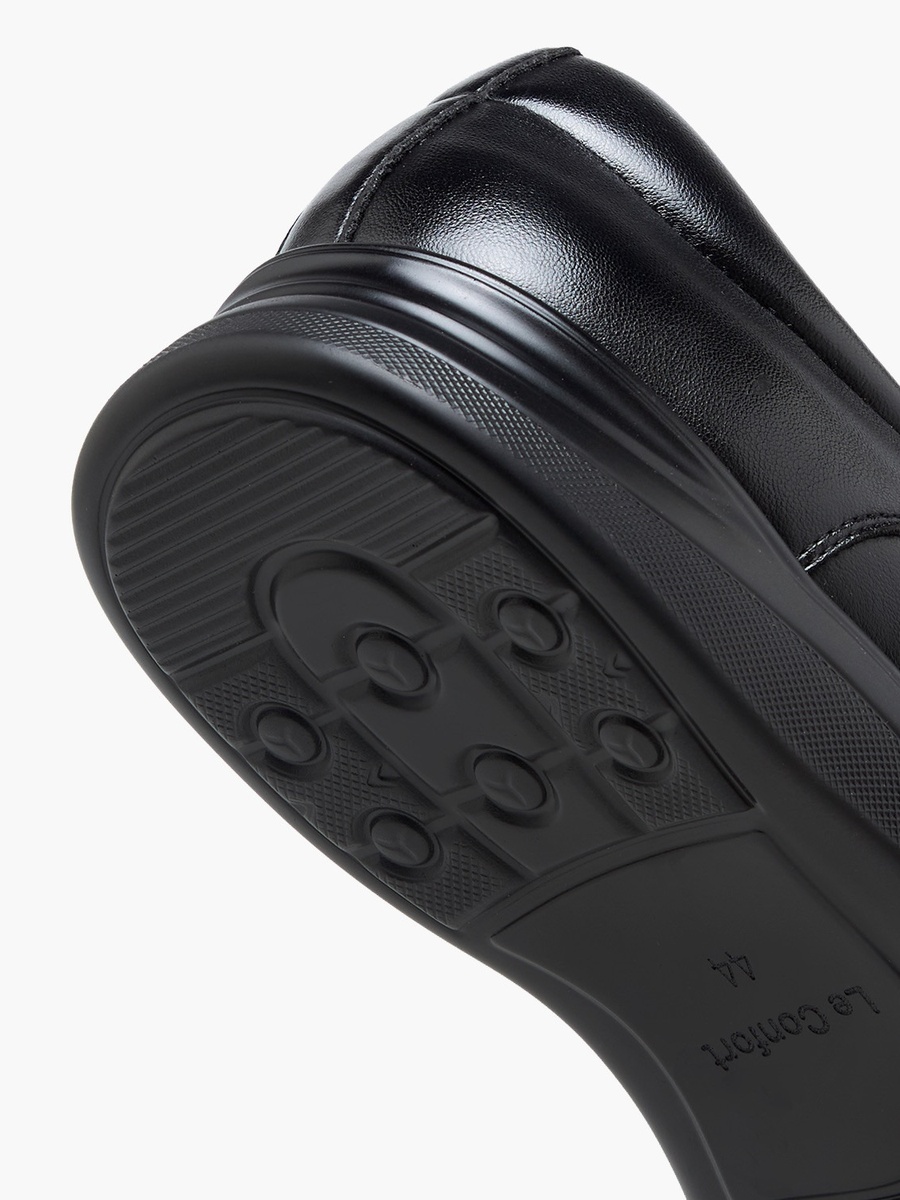 Men Solid Slip-On Loafers
