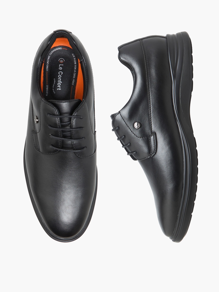 Men Lace-Up Derby Shoes