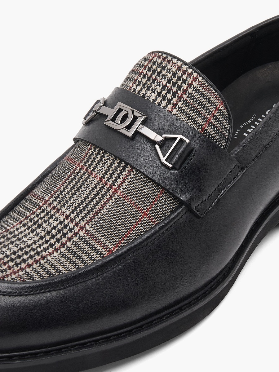 Men Slip-On Leather Loafers
