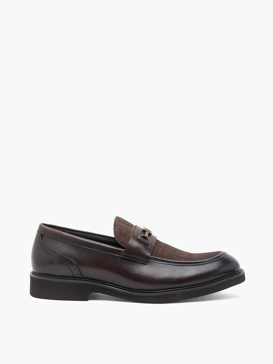 Men Slip-On Leather Loafers