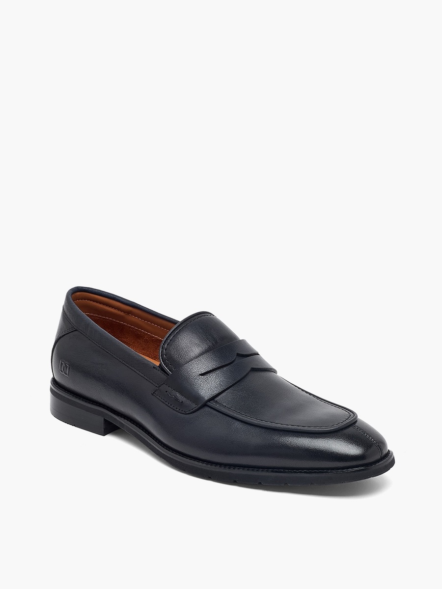 Men Leather Penny Loafers
