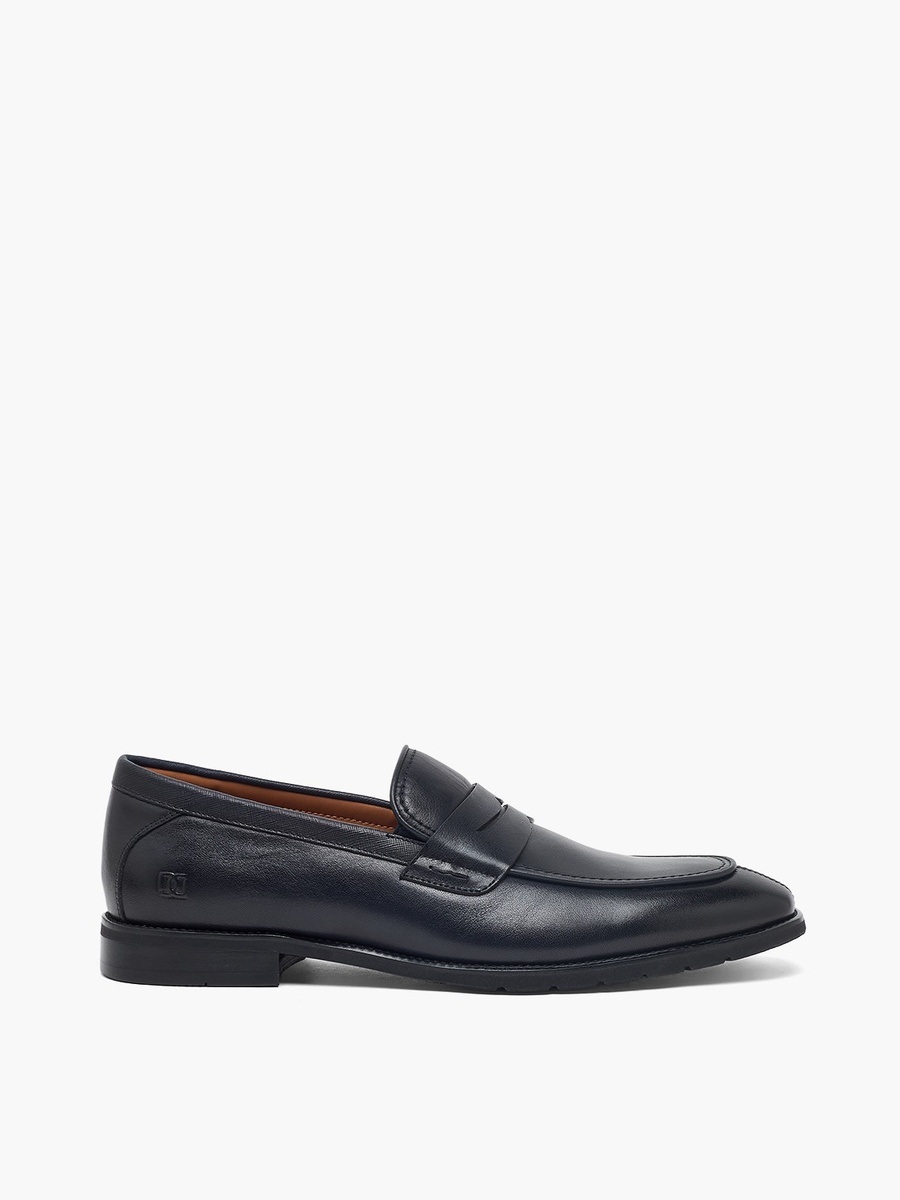 Men Leather Penny Loafers