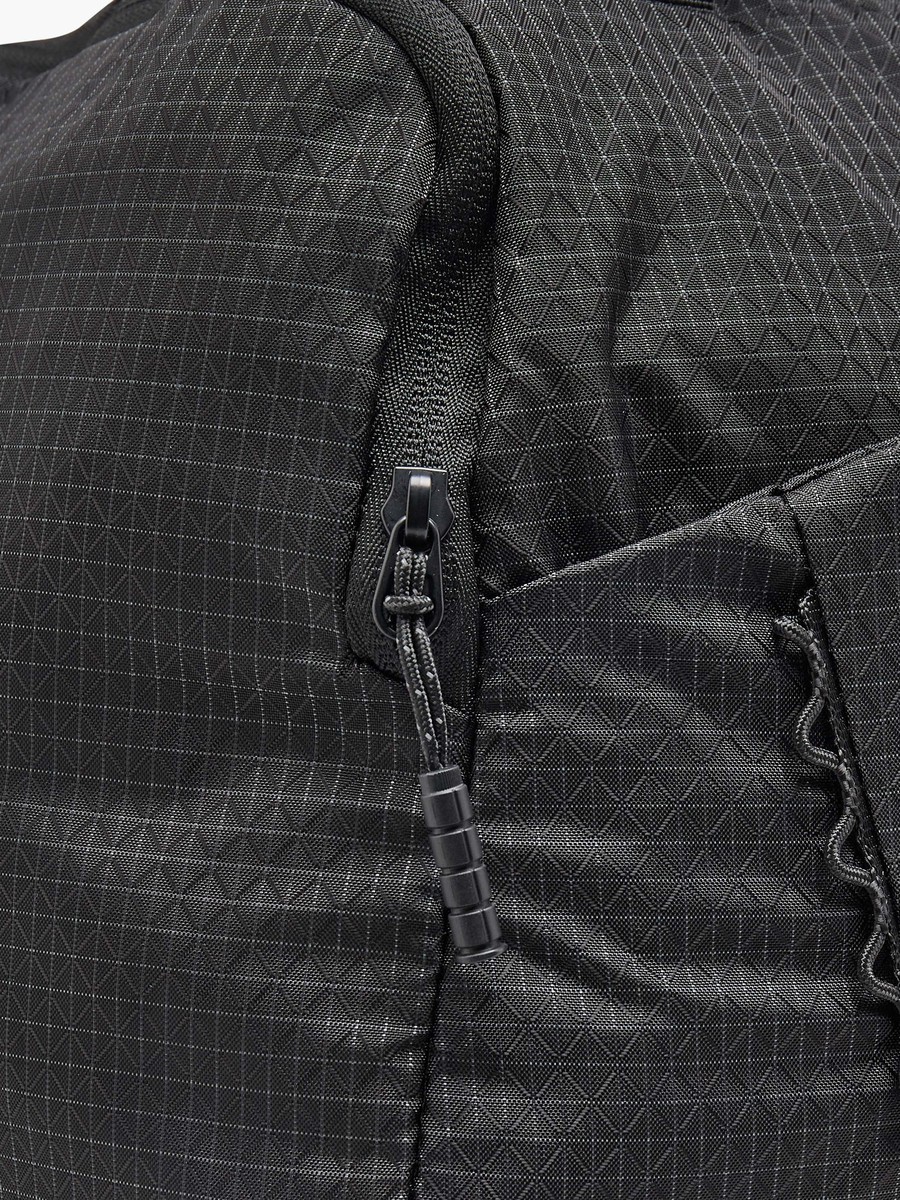 Printed Duffle Bag With Zip Closure And Detachable Strap