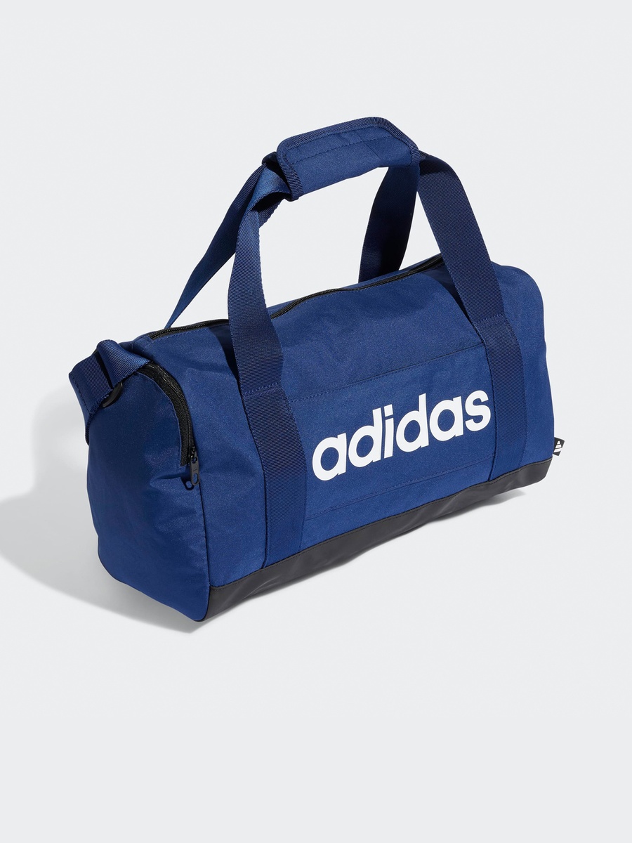 Logo Print Duffel Bag With Zip Closure