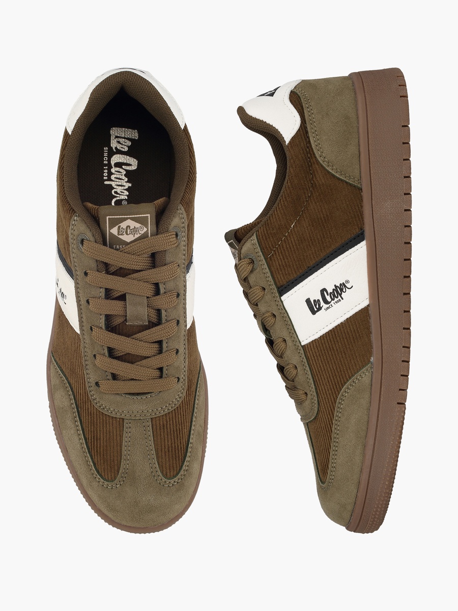 Men Lace-Up Ankle Sneakers